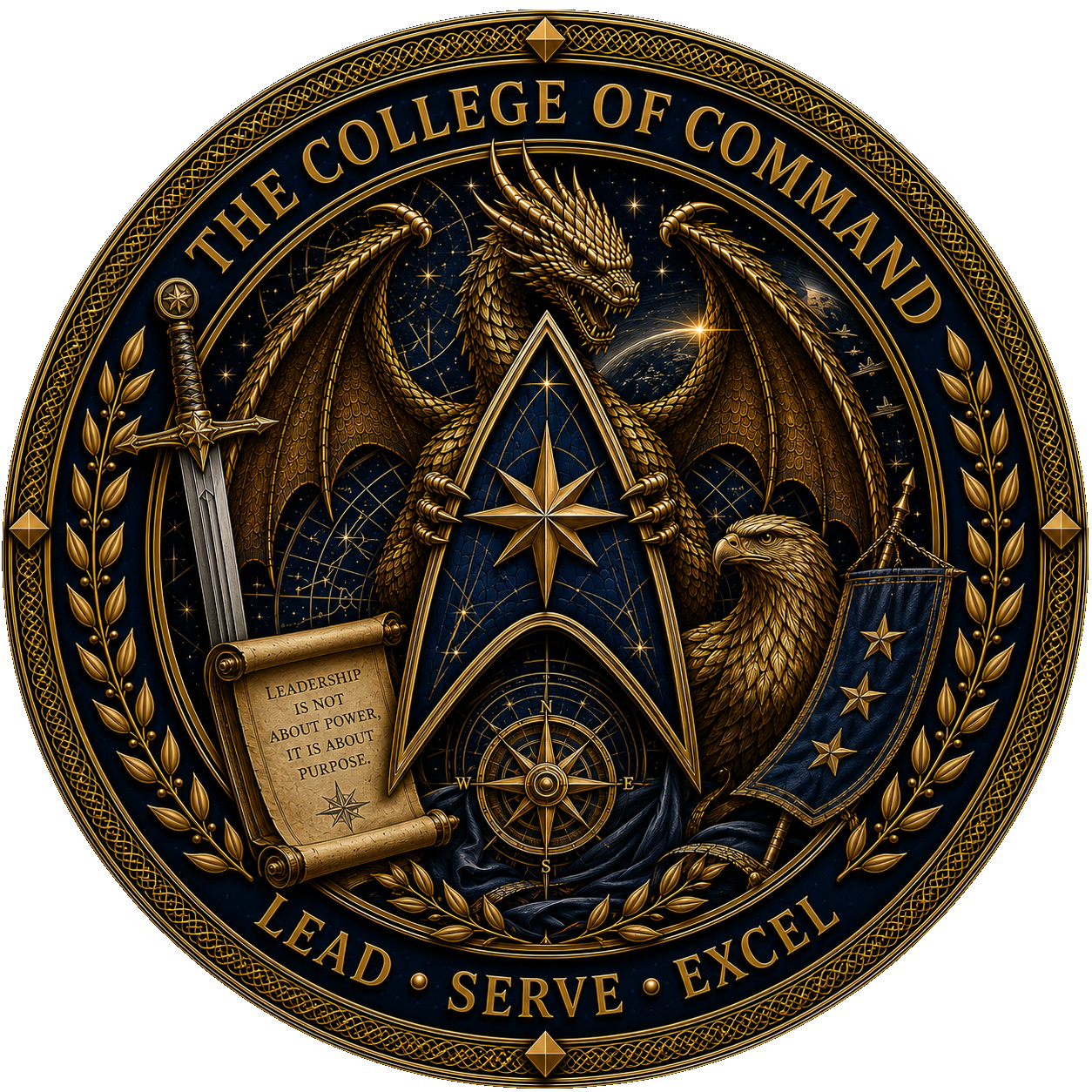 College of Command seal